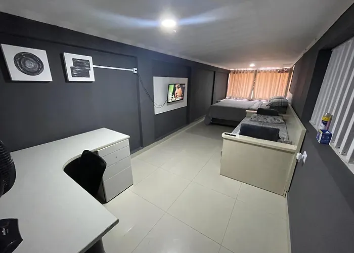 Loft Eco City 02-Espacoso E Confortavel C/ Garagem
